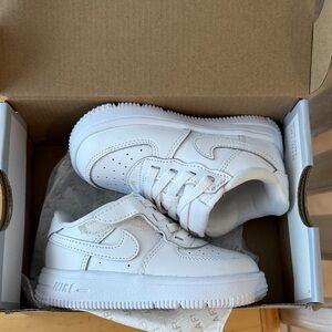 Nike All-White Athletic Shoes
